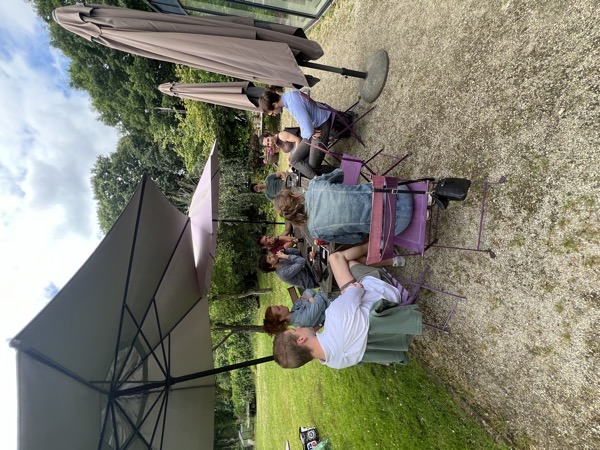 Sfeermoment tijdens het 2Faces spelweekend